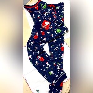 Peanuts - NWT Navy Blue Pajama’s